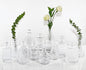 TBWIND Glass Bud Vases Set of 12, Small Vases for Centerpieces, Vintage Mini Vases for Wedding Decor, Clear Glass Bud Vase in Bulk, Office and Home Table Flower Décor